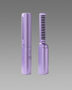 Meneflix™ Cordless Mini Hair Straightener & Hot Comb