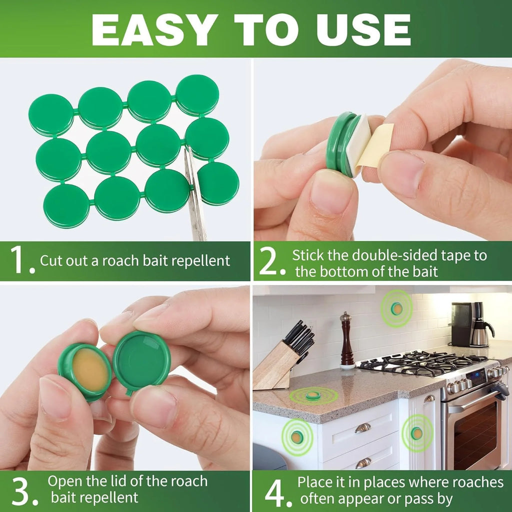 NoRoach™ Advanced Cockroach Killer Gel Powder (Pack of 24 Units)